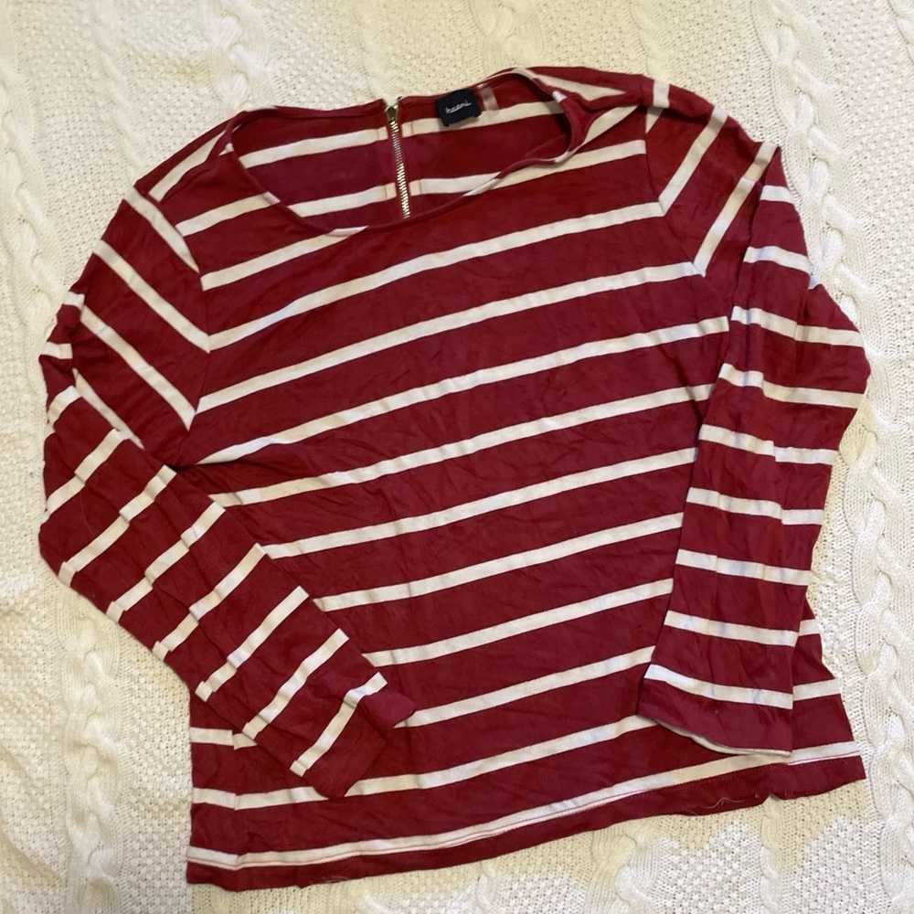 Haani Long Sleeve Striped Tee